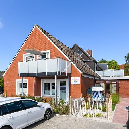 Ferienwohnungen Im Haus Strandkorb Bensersiel Esterno foto
