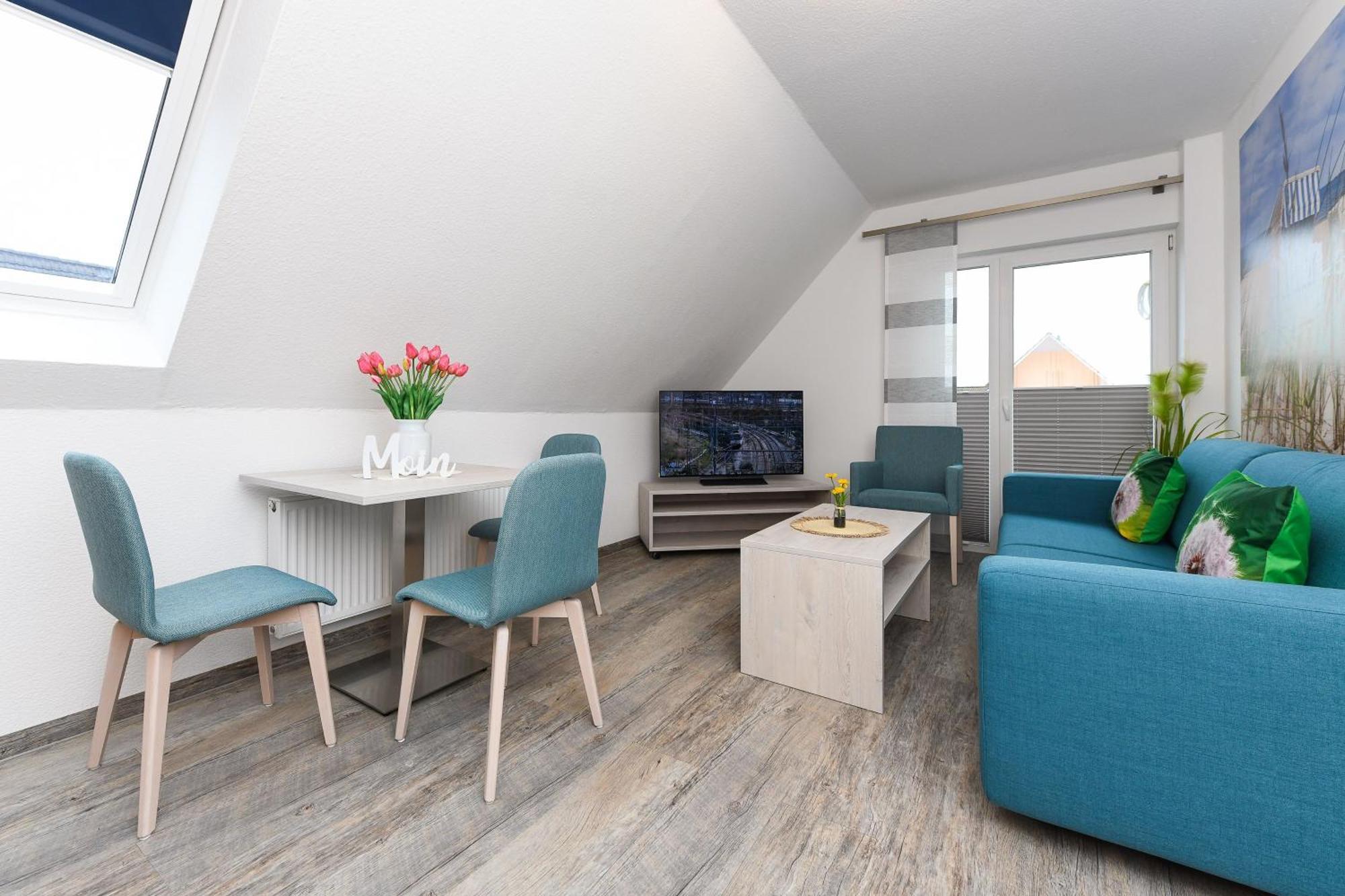 Ferienwohnungen Im Haus Strandkorb Bensersiel Esterno foto