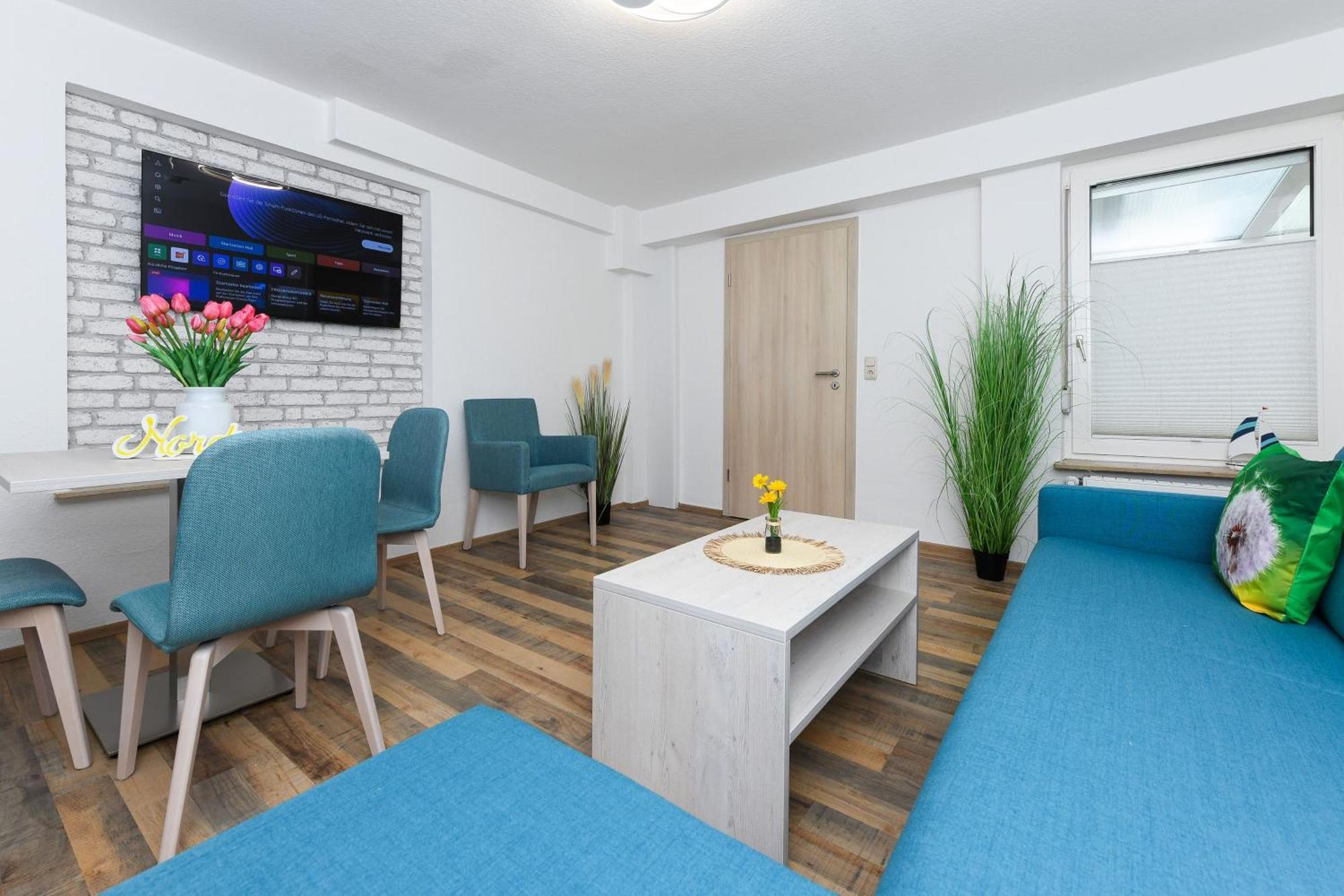 Ferienwohnungen Im Haus Strandkorb Bensersiel Esterno foto