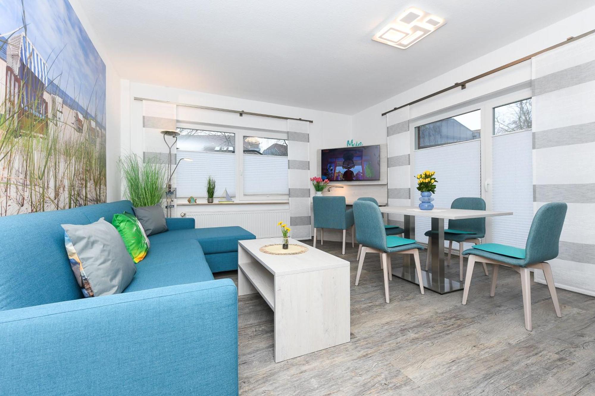 Ferienwohnungen Im Haus Strandkorb Bensersiel Esterno foto